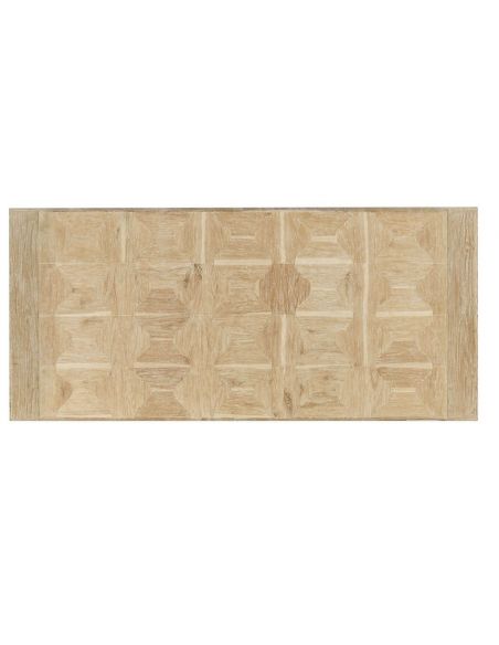 Dining Tables Heavy Distressed Limed Acacia Dining Table