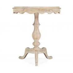 Round and Oval Coffee tables Limed Acacia Round Lamp or Breakfast Table 2