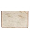 Breakfronts & China Cabinets Rectangular Rust Chest of Drawer with Marble Top