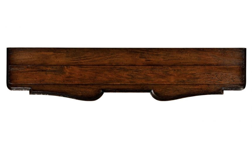 Console & Sofa Tables Stylish Rectangular Walnut Console Table