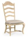 Dining Chairs Limed Acacia Ladderback Dining Side Chair