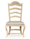 Dining Chairs Limed Acacia Ladderback Dining Side Chair