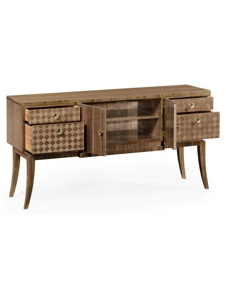 20th Century Style 2 Door Sideboard with Drawers