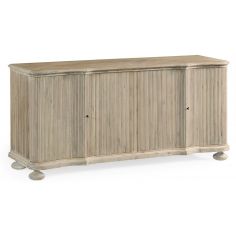 Breakfronts & China Cabinets Washed Acacia Belleville Buffet
