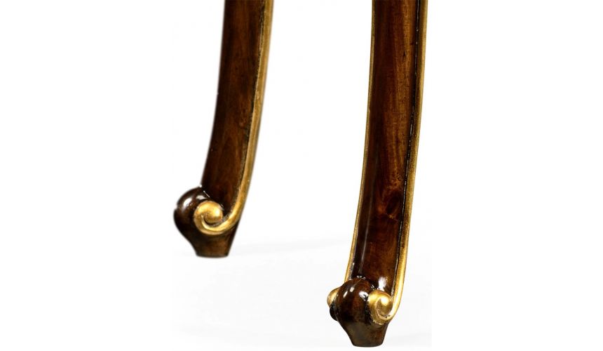 Console & Sofa Tables Antiqued Mahogany Console Table