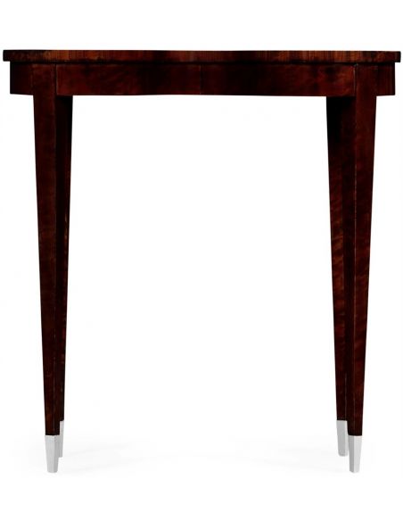 Bean Shaped Black Eucalyptus End Table