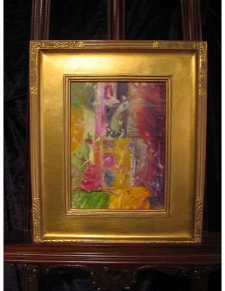 Original Oil Paintings By Artist: Anne-Marie Debuissert Economy 2008 original oil paintings. Artist Anne-Marie Debuissert