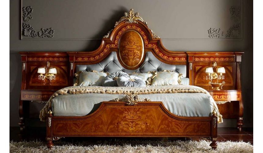 BEDS - Queen, King & California King Sizes Elegant master bedroom set that will never be out of style.