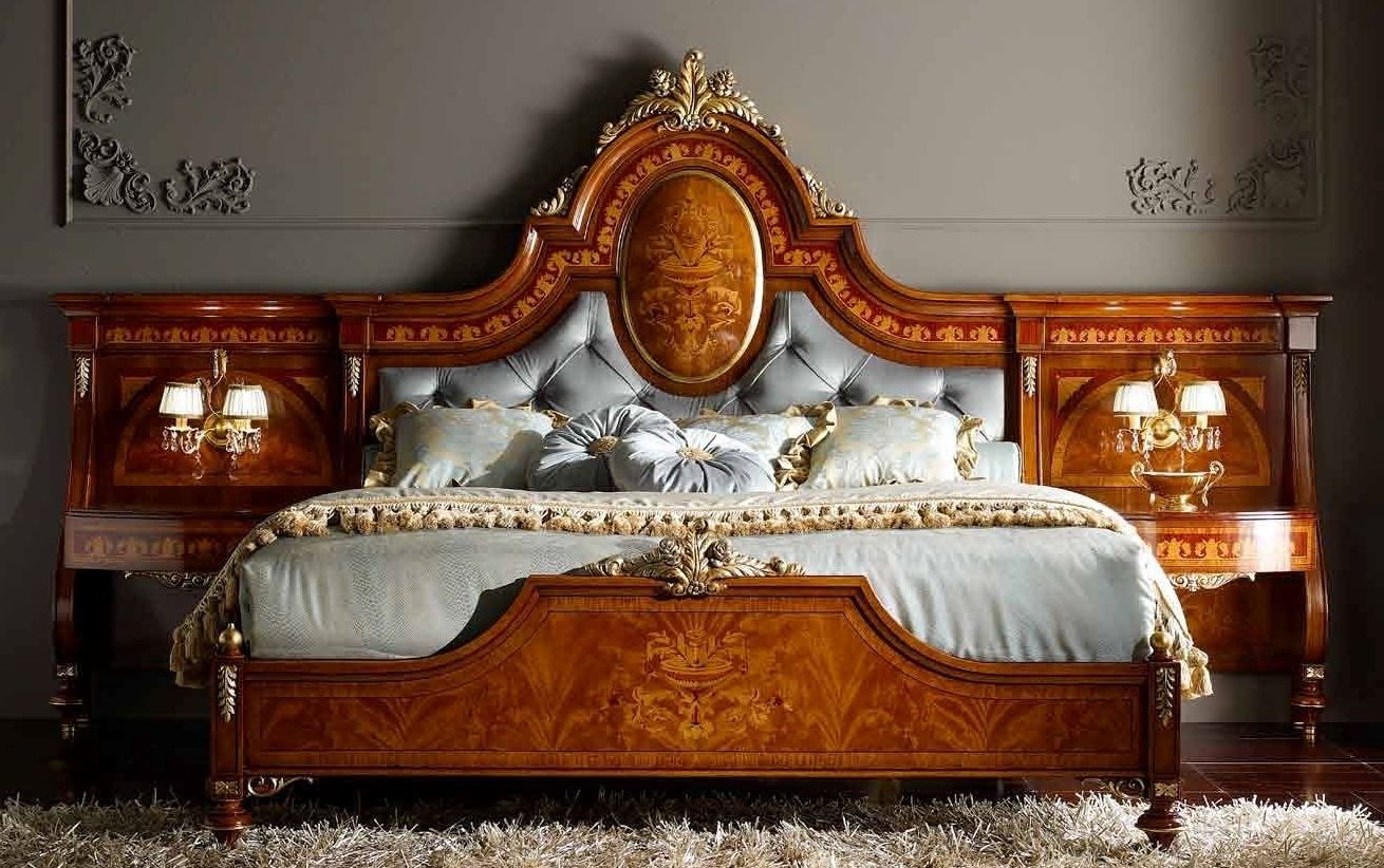 BEDS - Queen, King & California King Sizes Elegant master bedroom set that will never be out of style.