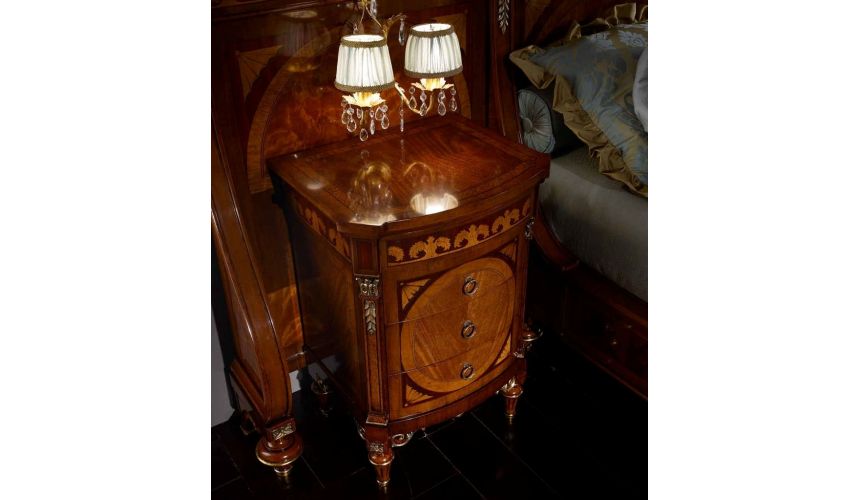 BEDS - Queen, King & California King Sizes Elegant master bedroom set that will never be out of style.