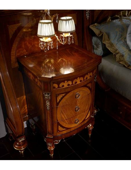 BEDS - Queen, King & California King Sizes Elegant master bedroom set that will never be out of style.