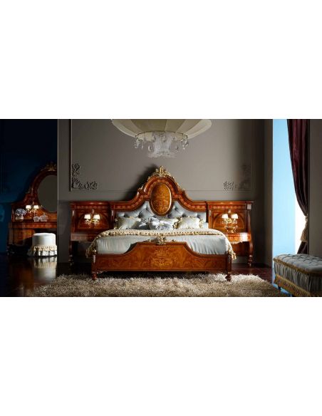 BEDS - Queen, King & California King Sizes Elegant master bedroom set that will never be out of style.