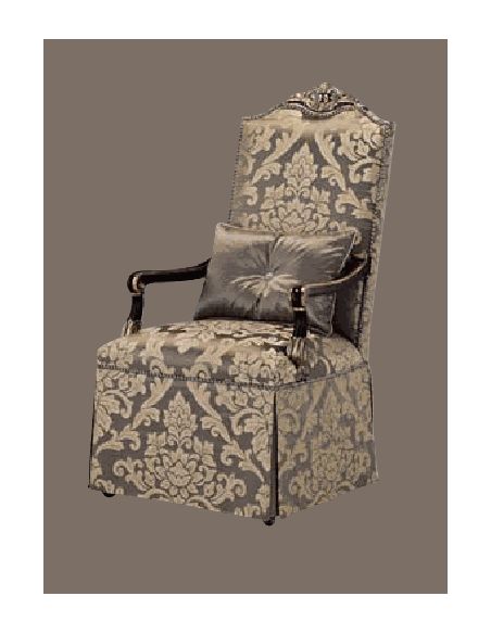 High style dining furniture, elegant slipper chair 23