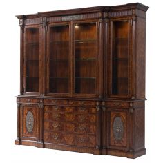 Breakfronts & China Cabinets Elite furnishings. Mahogany dining room breakfront or library bookcase. 2