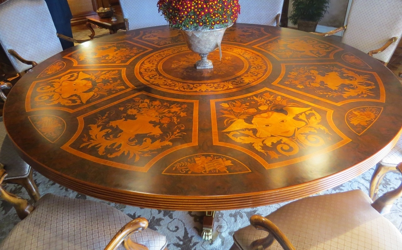 Handmade Italian Luxury Furniture 11 Exquisite Empire style dining set. Luxury dining furniture.