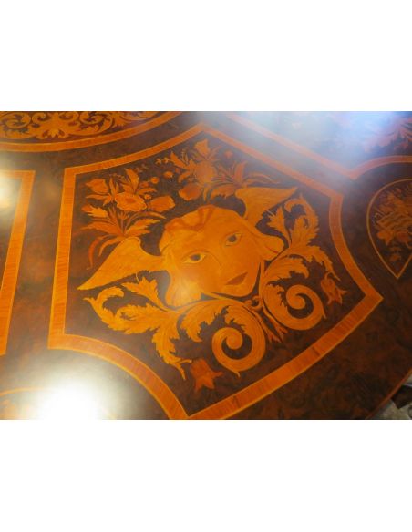 Handmade Italian Luxury Furniture 11 Exquisite Empire style dining set. Luxury dining furniture.