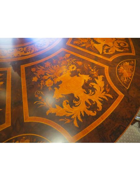 Handmade Italian Luxury Furniture 11 Exquisite Empire style dining set. Luxury dining furniture.