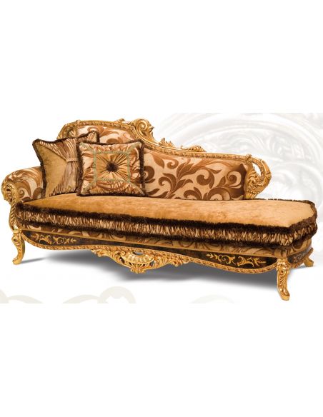 Empire Style Chaise from the Liquid Assets Collection.