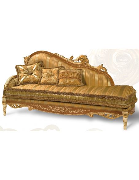 Luxury Empire Style Chaise from the Liquid Assets Collection.