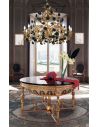 Handmade Italian Luxury Furniture Empire style round foyer table