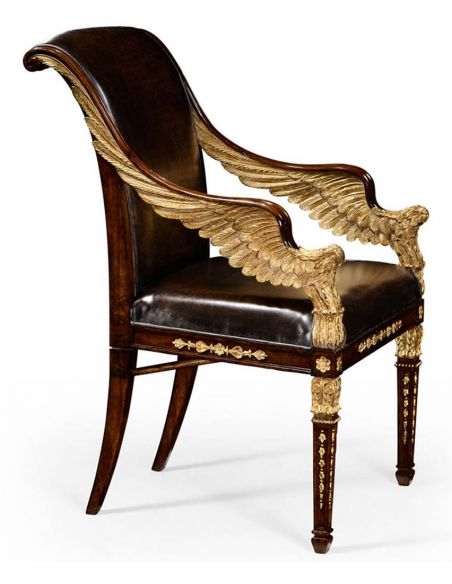 Empire style Furniture. High end dining chair, accent chair