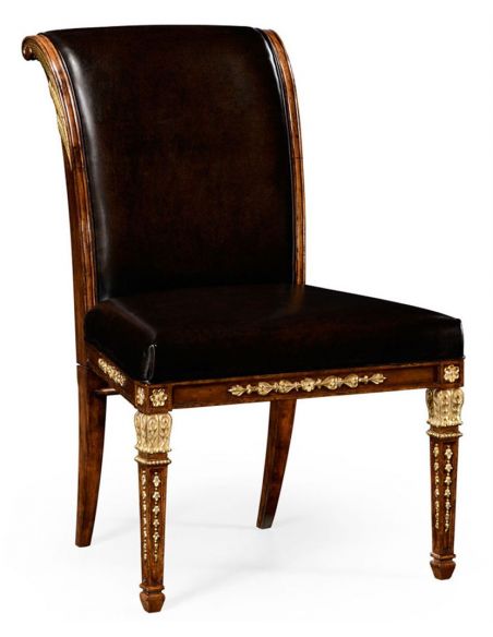 Empire style furniture. High end dining chair,  side chair