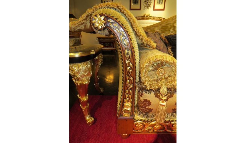 SOFA, COUCH & LOVESEAT 1 Empire style high end sofa. Handmade in Europe.