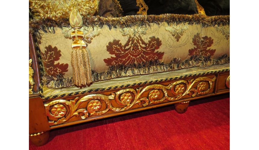 SOFA, COUCH & LOVESEAT 1 Empire style high end sofa. Handmade in Europe.