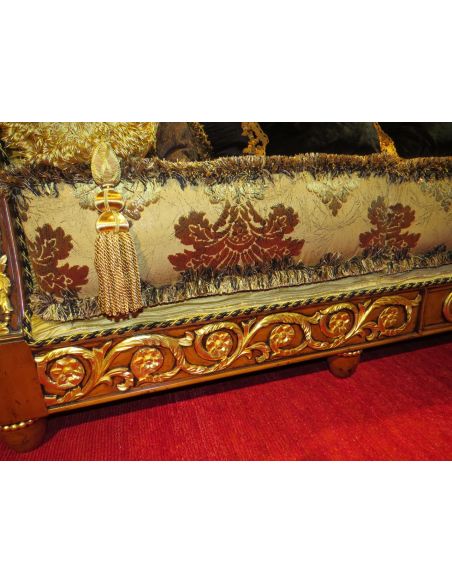 SOFA, COUCH & LOVESEAT 1 Empire style high end sofa. Handmade in Europe.