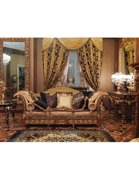 SOFA, COUCH & LOVESEAT 1 Empire style high end sofa. Handmade in Europe.