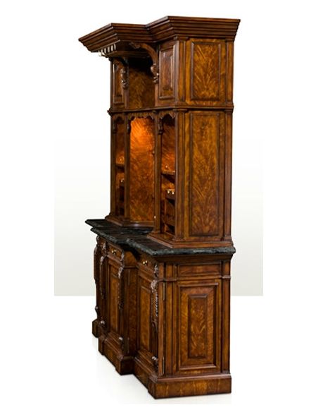 Empire style home bar. Luxury furniture.