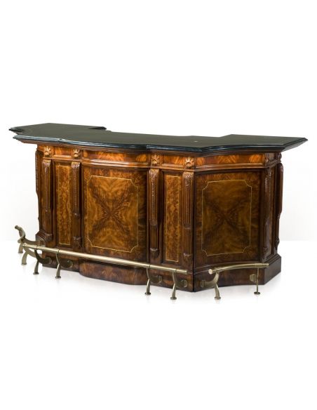 Empire style home bar. Luxury furniture.