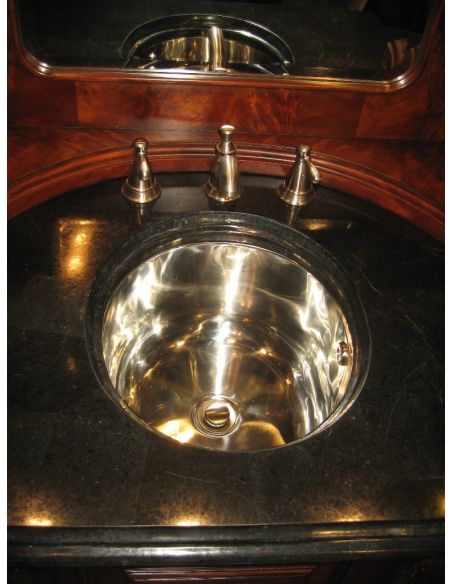 Empire style home bar. Luxury furniture.
