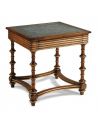Square & Rectangular Side Tables End table eglomise glass top