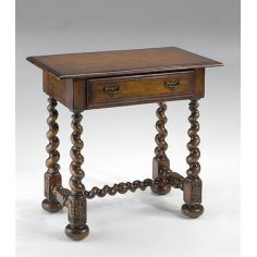 Square & Rectangular Side Tables endtable-with-barleytwist-legs