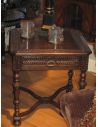 Square & Rectangular Side Tables English Manor Home Furniture, Oak Side Table
