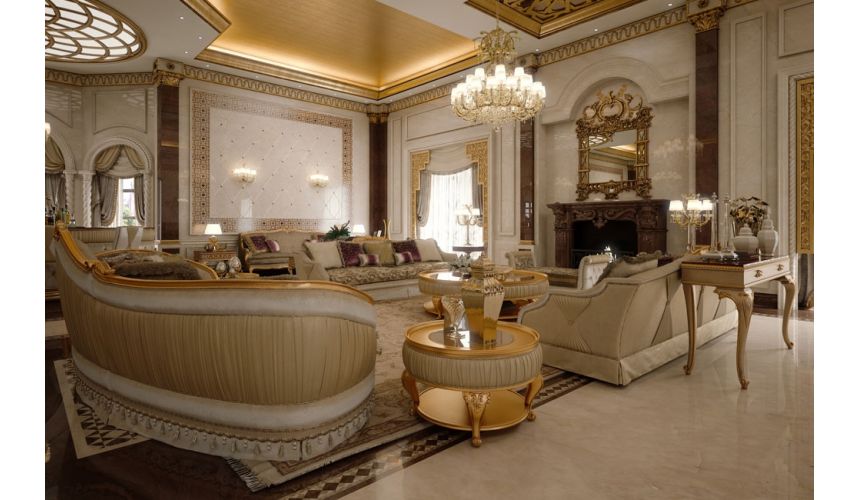 Luxury Leather & Upholstered Furniture Furniture Masterpiece Collection, sectional. Handmade in Europe.
