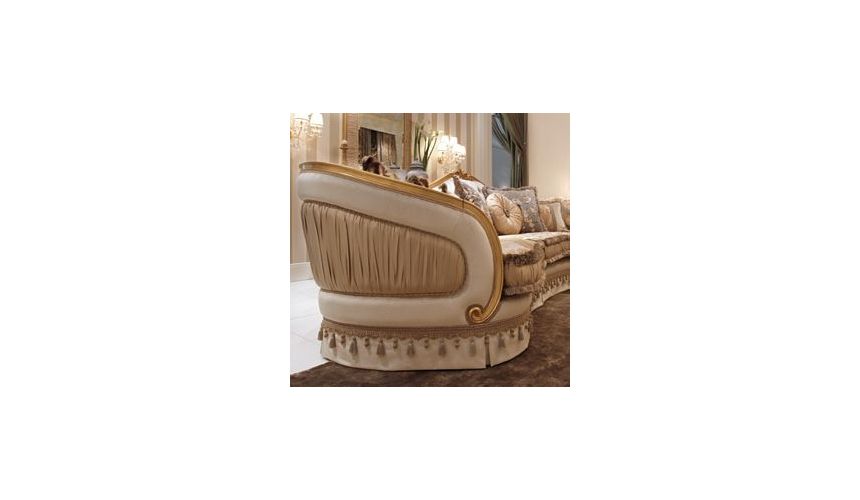 Luxury Leather & Upholstered Furniture Furniture Masterpiece Collection, sectional. Handmade in Europe.