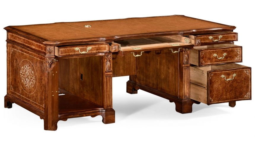 Executive Desks Upscale home furnishings. Executive desk.