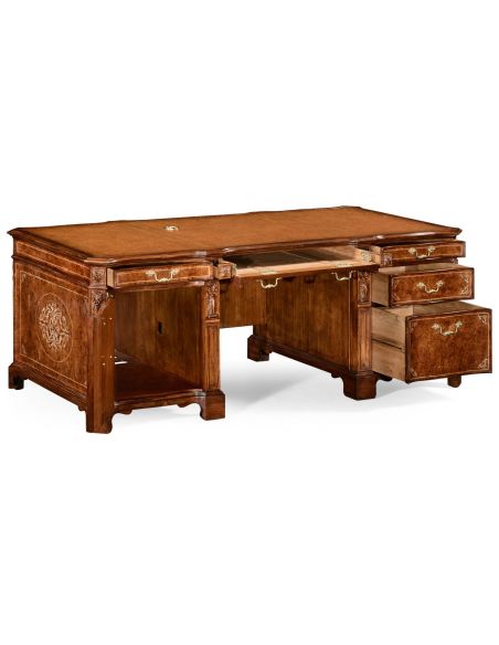 Executive Desks Upscale home furnishings. Executive desk.