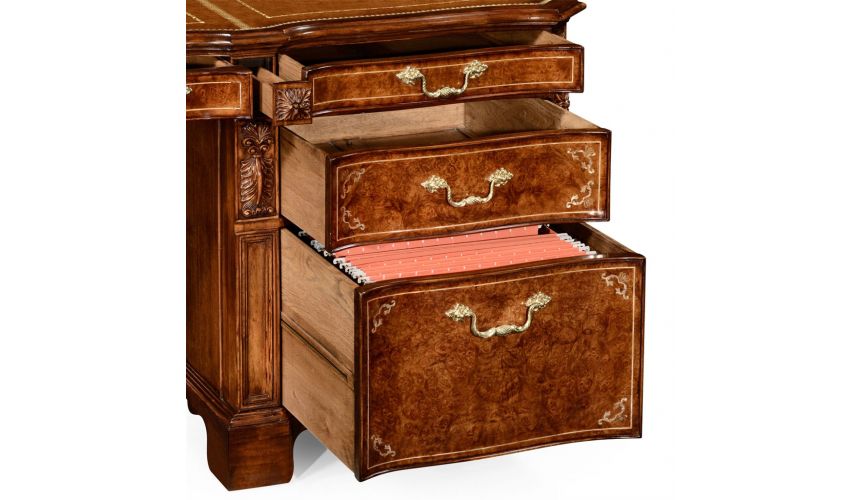 Executive Desks Upscale home furnishings. Executive desk.