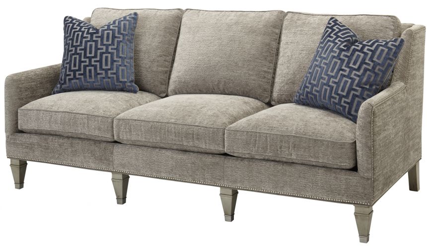 Luxury Leather & Upholstered Furniture Upholstered Wingback Sofa