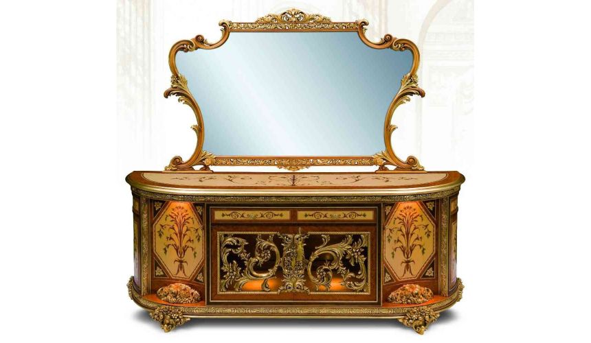Dining Tables 21 Exquisite marquetry and detail. Luxury dining furniture.