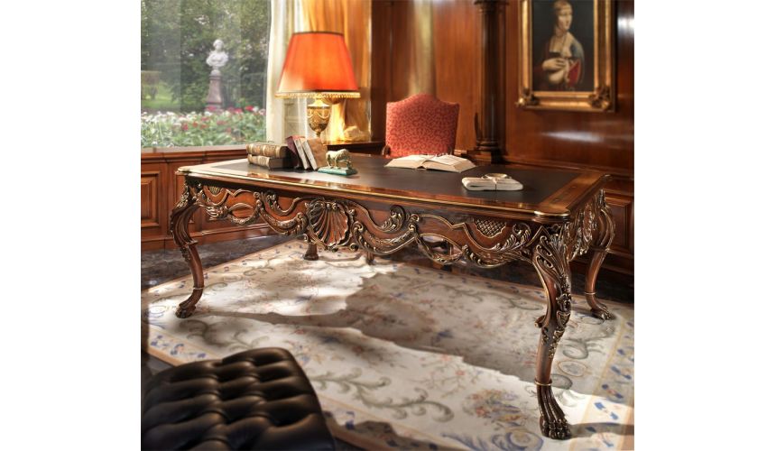 Furniture Masterpieces Extraordinary luxury writing desk. Furniture masterpiece collection.