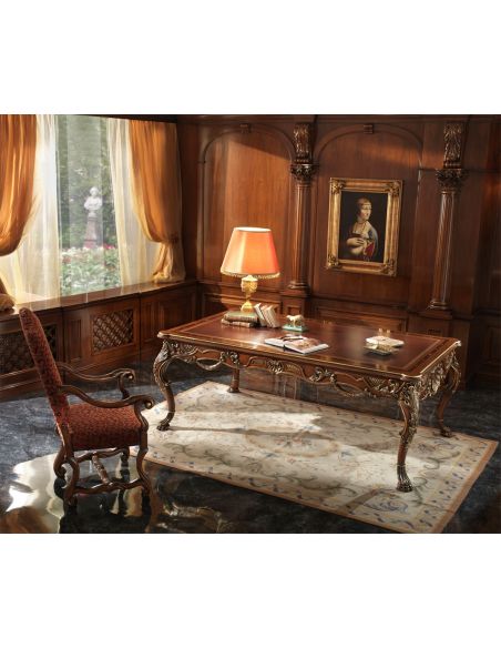 Furniture Masterpieces Extraordinary luxury writing desk. Furniture masterpiece collection.