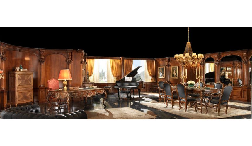 Furniture Masterpieces Extraordinary luxury writing desk. Furniture masterpiece collection.