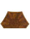 Game Card Tables & Game Chairs Fancy card or game table leather top seating for six players