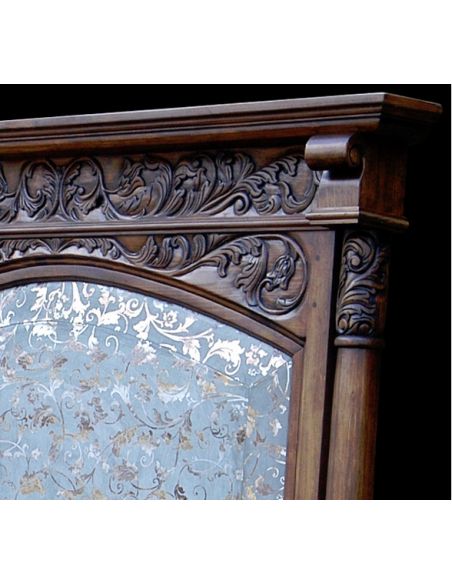 BEDS - Queen, King & California King Sizes Fancy leather bed. High style western furniture. The best in cowboy decor.