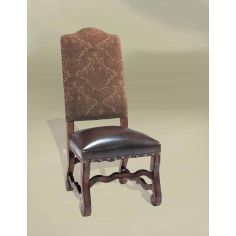 Dining Chairs Rustic Luxury Furniture French Choc Side Chair