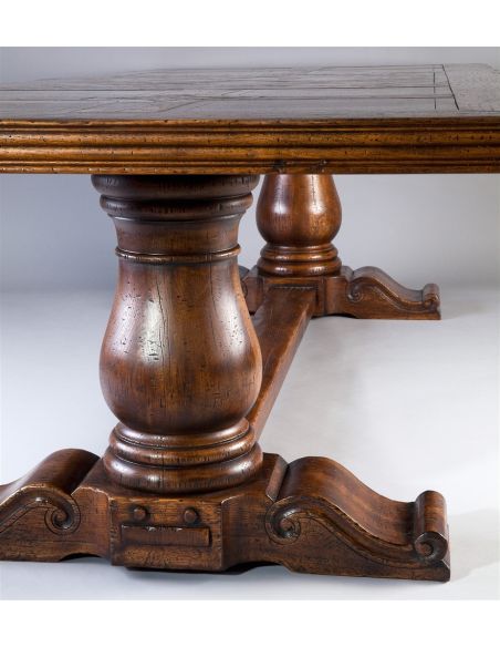 Dining Tables Luxury dining furniture. French country home collection.